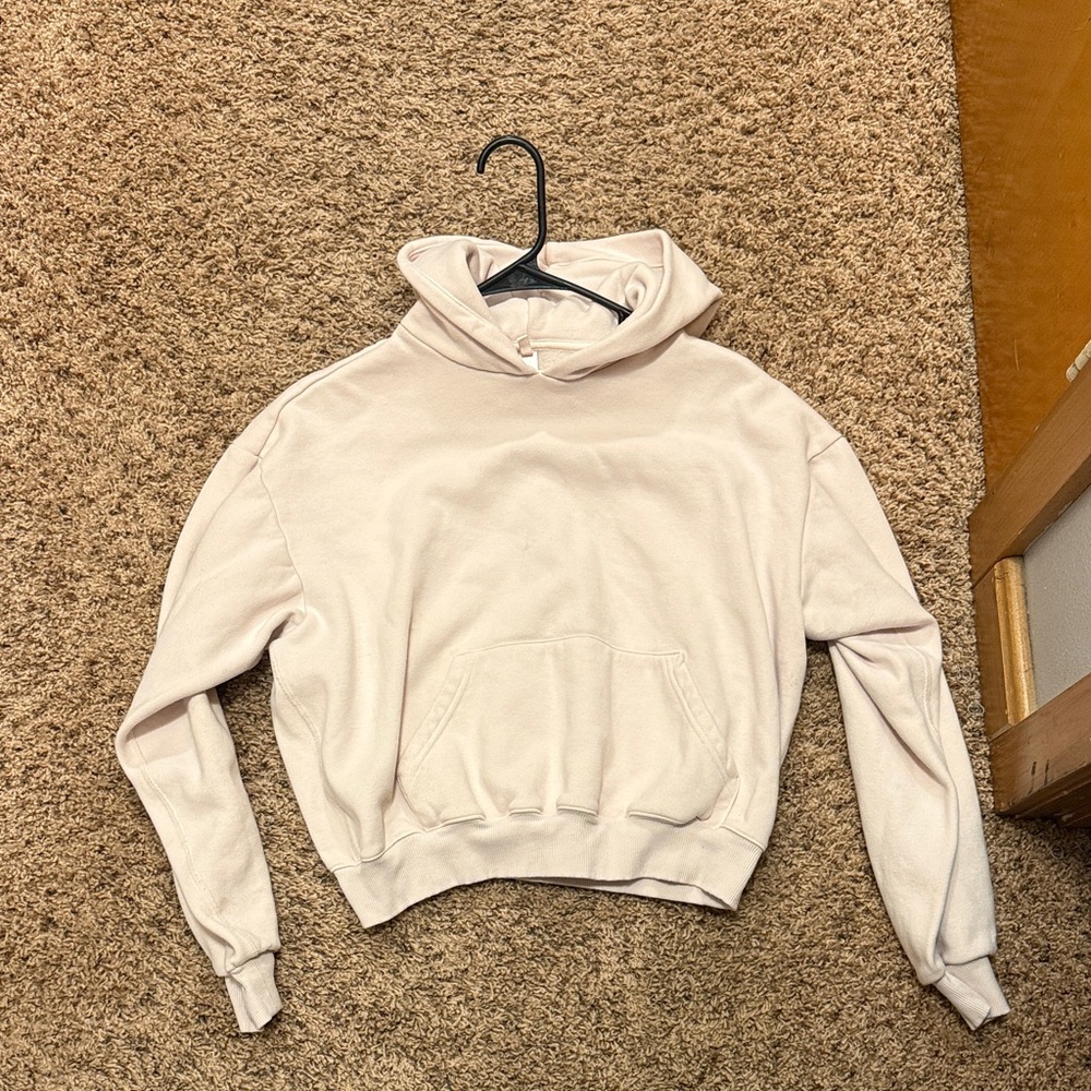 SKIMS Soft Cream Cowl Neck Sweater